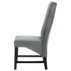 Coaster Fine Furniture 106389 Barrand - Upholstered Dining Side Chair (Set of 2) - Gray