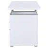 CoasterEveryday 800325 Brennan - 3-Drawer Office Computer Desk - White