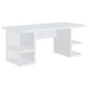CoasterEssence 801455 Alice - 4-Shelf Engineered Wood Writing Desk - White