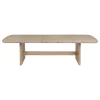 Coaster Fine Furniture 109381-S9 Kailani - 9 Piece Rectangular Wood Dining Table Set - Beige Oak