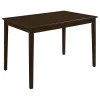 CoasterEveryday 150232 Guillen - 5 Piece Rectangular Dining Table Set - Cappuccino