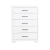 CoasterEssence 202995 Jessica - 5-Drawer Bedroom Chest - Cream White