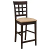 CoasterEveryday 100438-S5 Gabriel - 5 Piece Counter Height Dining Set - Cappuccino