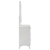 Coaster Fine Furniture 215793M Cassia - 6-Drawer Dresser Cabinet With Mirror - White High Gloss
