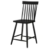 Coaster Fine Furniture 122509BLK Andrews - Windsor Counter Height Dining Side Chair (Set of 2) - Black