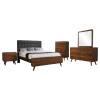 Coaster Fine Furniture 205131F-S5 Robyn - 5 Piece Full Bedroom Set - Dark Walnut
