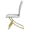 CoasterEssence 105171 Carmelia - Upholstered Dining Side Chairs (Set of 4) - White