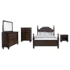 Coaster Fine Furniture 223631KW-S5 Andover - 5 Piece California King Bedroom Set - Dark Oak