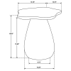 Coaster Fine Furniture 930615 Perth - 17