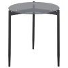 Coaster Fine Furniture 710168-S2 Rosalie - 2 Piece Round Coffee And End Table Set - Gray