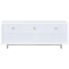 CoasterEssence 701972 Casey - 2-Drawer Engineered Wood TV Stand - White