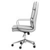 CoasterEssence 801746 Ximena - Upholstered Adjustable High Back Office Chair - White