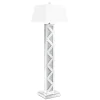 CoasterElevations 920140 Carmen - Empire Mirrored Acrylic Floor Lamp - Silver