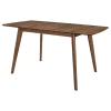 CoasterEveryday 108080 Alfredo - Extension Leaf Dining Table - Natural Walnut