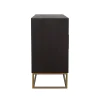 CoasterElevations 953466 Zara - 2-Door Wood Accent Storage Cabinet - Black Walnut