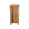 CoasterElevations 950367 Harper - 3 Door Solid Reclaimed Wood Accent Cabinet - Brown