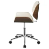 CoasterEveryday 800613 Addington - Upholstered Adjustable Office Desk Chair - Ecru
