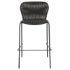 CoasterEssence 192040 Mckinley - Faux Rattan Metal Bar Chair (Set of 2) - Brown