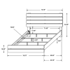 CoasterEveryday 207041KE Brantford - Wood Eastern King Panel Bed - Barrel Oak