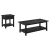 Coaster Fine Furniture 710568-S2 Payne - 2 Piece Coffee And 1-Drawer End Table Set - Java