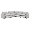 Coaster Fine Furniture 609560P-SET Collins - 6 Piece Modular Power Reclining Sectional - Gray