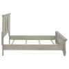 CoasterEssence 205331Q Franco - Wood Queen Panel Bed - Distressed White