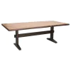 CoasterElevations 110331-S6 Bexley - 6 Piece Rectangular Live Edge Dining Table Set - Honey