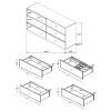 CoasterElevations 223253 Winslow - 6-Drawer Dresser - Smokey Walnut
