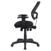 CoasterEssence 800019 Rollo - Upholstered Adjustable Ergonomic Office Chair - Black