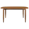 CoasterEveryday 108461 Dortch - Oval Solid Wood Dining Table - Walnut