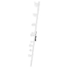 Coaster Fine Furniture 969558 Zayan - Floor LED Lighting White Gloss - Mirror
