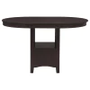 CoasterEveryday 102888 Lavon - Oval Extension Counter Dining Table - Espresso