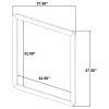 Coaster Fine Furniture 223664 Cavelle - Dresser Mirror - Black