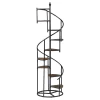 CoasterEssence 805675 Roseglen - 8-Shelf Staircase Bookshelf - Rustic Brown