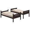 CoasterEveryday 405051BRN Littleton - Wood Twin Over Twin Bunk Bed - Espresso