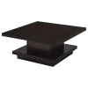 Coaster Fine Furniture 705168-S3 Reston - 3 Piece Square Coffee And End Table Set - Cappuccino