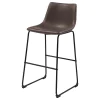 CoasterEveryday 102536 Michelle - Upholstered Bar Chair (Set of 2) - Brown