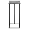 CoasterEssence 936034 Vicente - Marble Top C-Shaped Sofa Side Table - Gray