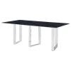 Coaster Fine Furniture 109361 Desden - Rectangular Sintered Stone Dining Table - Gray