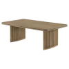 Coaster Fine Furniture 722858 Adina - Rectangular Wood Coffee Table - Distressed Light Brown