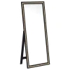 Coaster Fine Furniture 960962 Windrose - Tempered LED Standing Mirror - Black