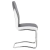 CoasterEssence 193812 Brooklyn - Upholstered Dining Side Chair (Set of 4) - Gray
