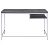 CoasterEssence 801271 Kravitz - 1-Shelf Writing Desk - Weathered Gray
