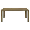 Coaster Fine Furniture 109351-S5 Castlewood - 5 Piece Rectangular Dining Set - Brown Oak