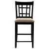 CoasterEveryday 105279 Lavon - Wood Counter Chair (Set of 2) - Tan / Espresso
