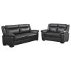 CoasterEveryday 506591-S2 Arabella - 2 Piece Upholstered Padded Arm Sofa Set - Gray