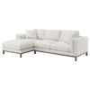 Coaster Fine Furniture 551777LAF Geneva - LAF Chaise, Box 1 of 2 - Sand