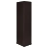 CoasterEveryday 800270 Alder - 6-Shelf Corner Bookcase - Cappuccino
