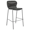 CoasterEssence 192040 Mckinley - Faux Rattan Metal Bar Chair (Set of 2) - Brown