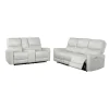 Coaster Fine Furniture 610261P-S2 Greenfield - 2 Piece Power Reclining Sofa Set - Ivory